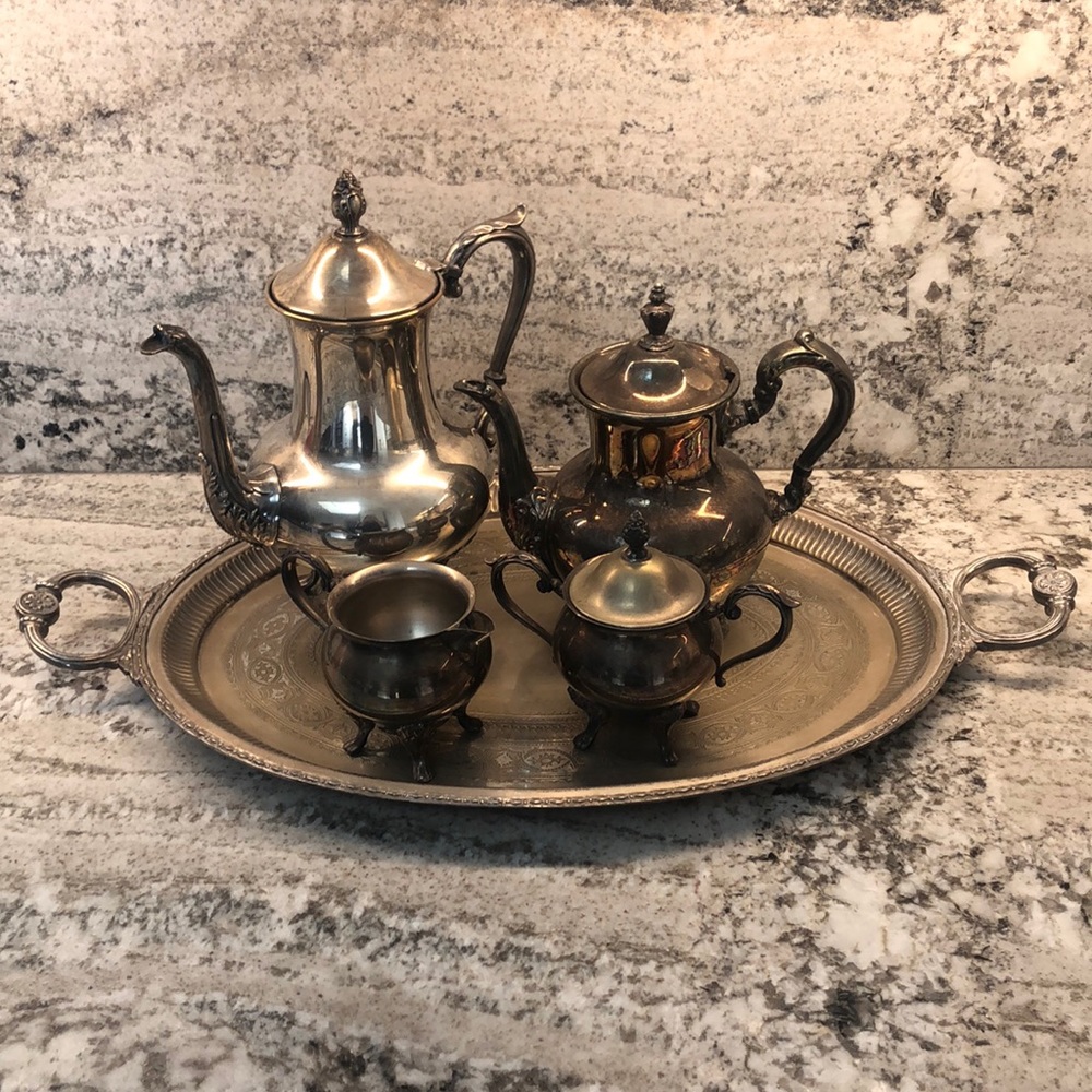 Silver Plated Tea Set